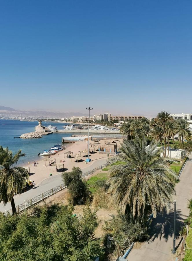 Nice View Hotel فندق الأطلالة الجميلة للعائلات فقط Aqaba Bagian luar foto